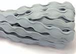 Real Nappa Leather -12mm-Wave Style-Light Blue