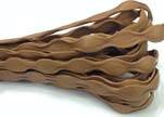 Real Nappa Leather -12mm-Wave Style-Light Brown