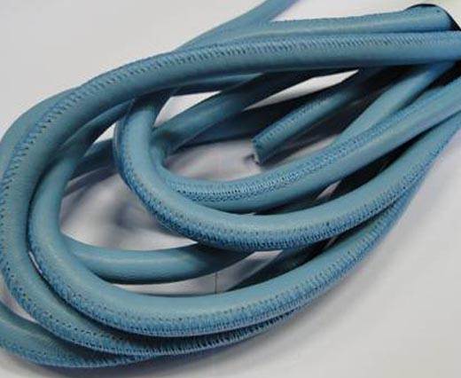 Real Nappa Leather Cords- Turquoise-8mm