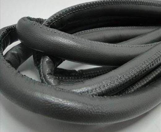 Real Nappa Leather Cords-Dark Grey-12mm