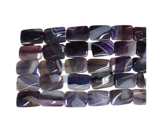 Rectangle Purple Agate NS-061