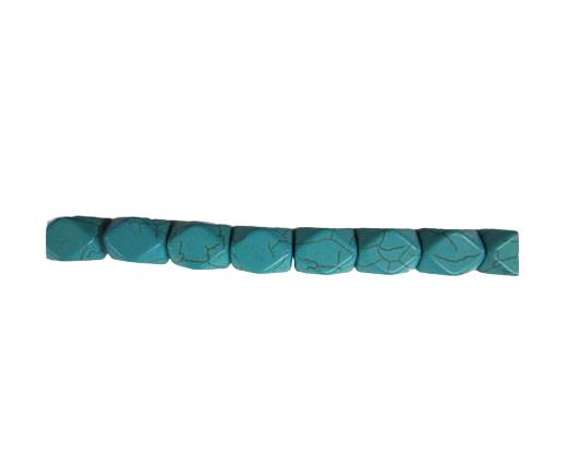 Rectangular Cubical  Turquoise