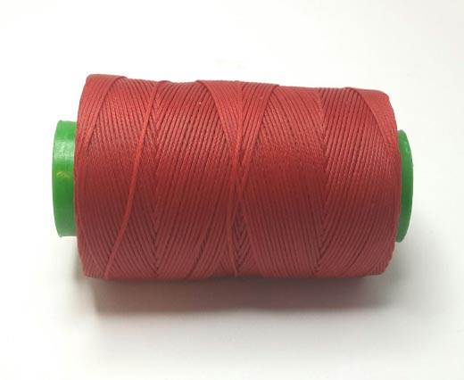 0.8mm-Nylon-Waxed-Thread-Red 9378