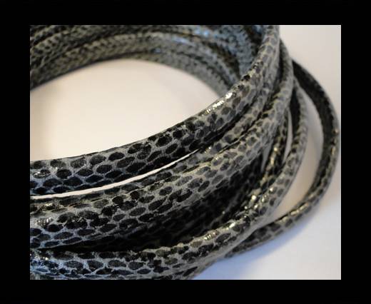 Regaliz-Leather-Snake Style-grey