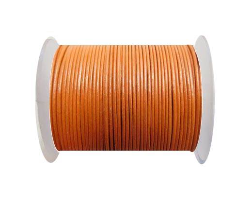 Round Leather Cord -1mm- SE ORANGE