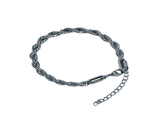Rope Chain 5mm - Silver