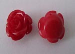 Rose Flower-24mm-Red