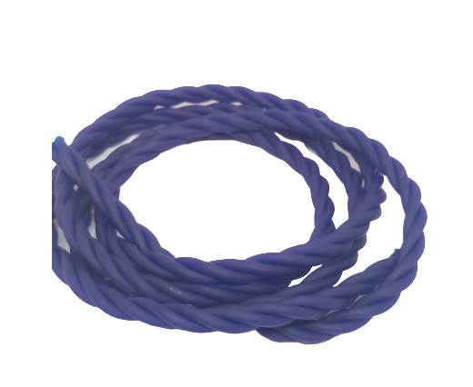 Round Braided Rubber Cord - Style - 1