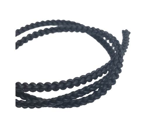 Round Braided Rubber Cord - Style - 4
