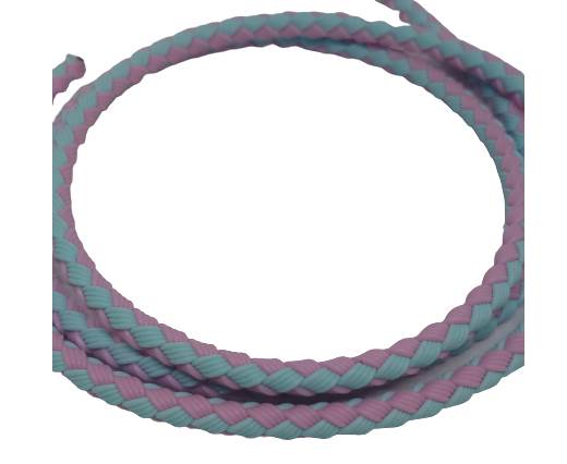 Round Braided Rubber Cord - Style - 9