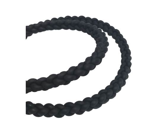 Round Braided Rubber Cord - Style - 5