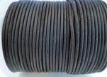 Round Leather Cord -5mm - SE R Vintage Brown