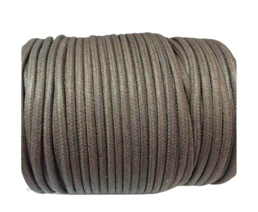 Round Wax Cotton Cords - 2mm - Dark Grey