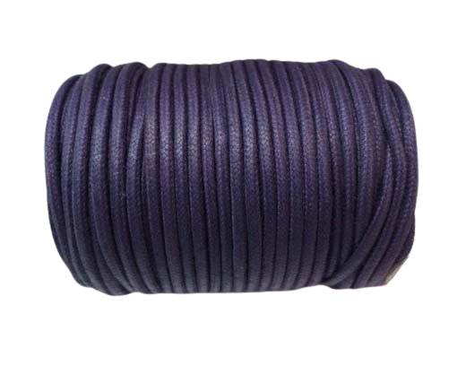 Round Wax Cotton Cords - 2mm - Lavender1