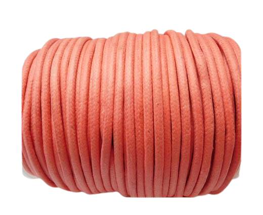 Round Wax Cotton Cords - 3mm - Dark Pink