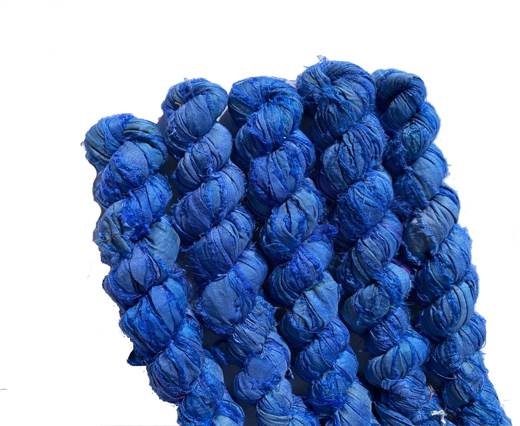 SARI SILK color number 2 blue