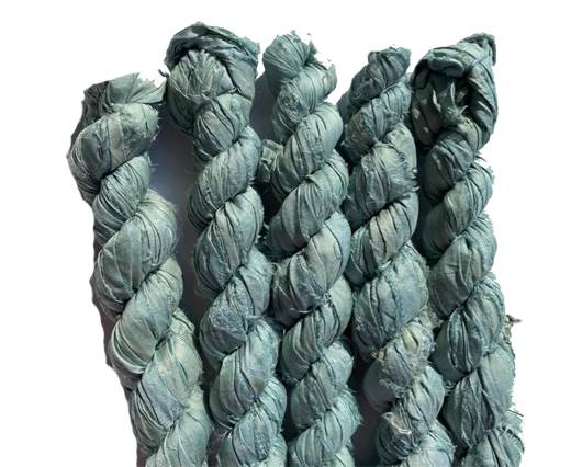 SARI SILK color number 41 sky blue