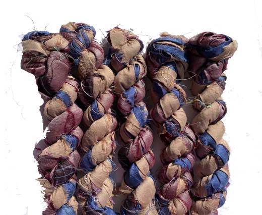 SARI SILK color number 49 mix brown