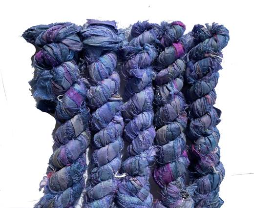 SARI SILK color number 5 lilac 