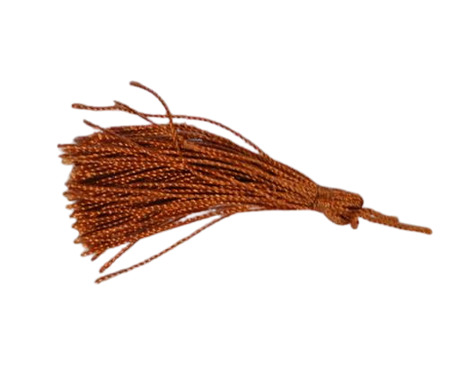 Satin Tussels-Antique Orange