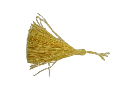 Satin Tussels-Yellow