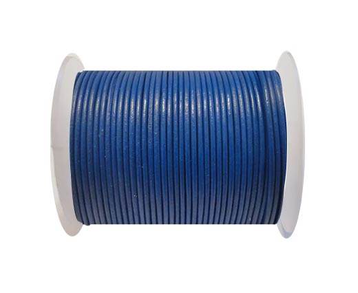 Round Leather Cord SE/R/Blue - 3mm