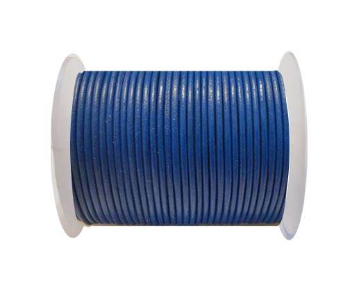 Round Leather Cord SE/R/Blue - 2mm