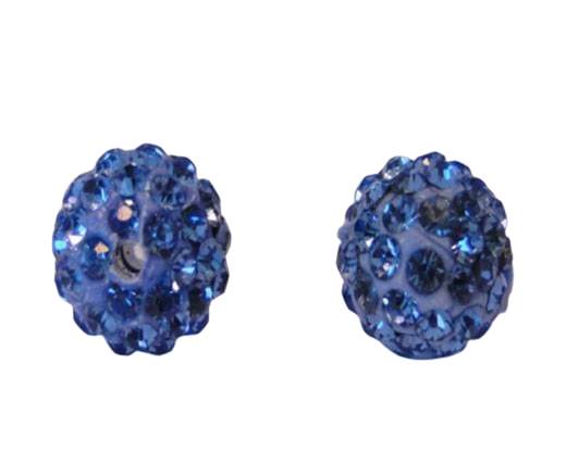 Shamballa-Bead-10mm-Light Saphire