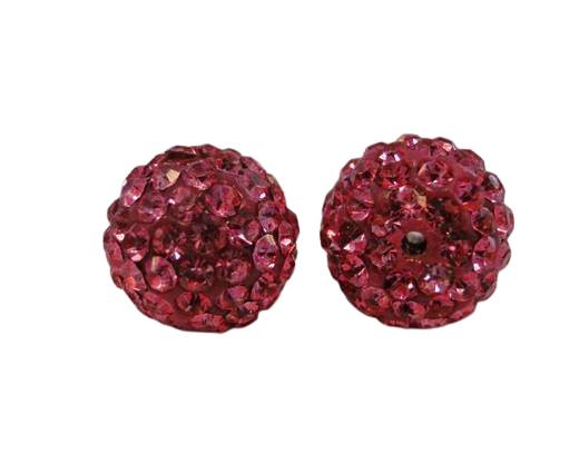 Shamballa-Bead-14mm-Fuchsia