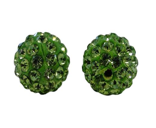 Shamballa-Bead-14mm-Peridot