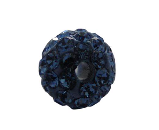 Shamballa-Bead-6mm-Light Saphire