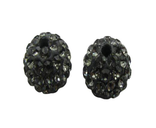 Shamballa-Bead-6mm-Smokey quartz