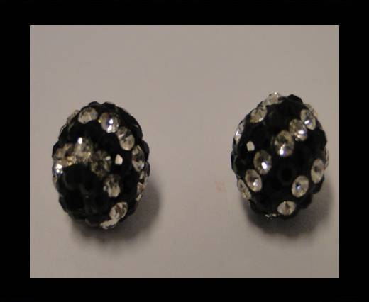 Shamballa-10mm-Circle-Black