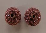 Shamballa-Bead-12mm-Rose