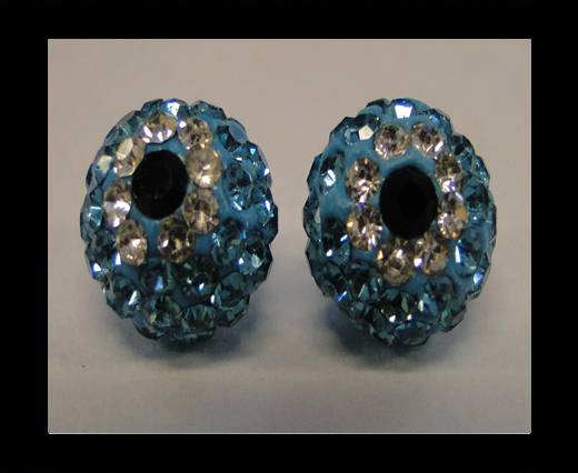 Shamballa-Flower-10mm-Turquoise