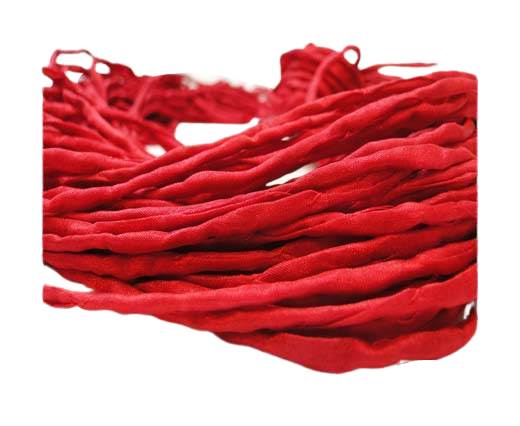 Silk Cords - 2mm - Round -8 Red