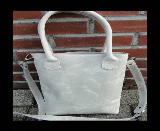 Smaller Shopping Bag with handle -20702 - Light Grey