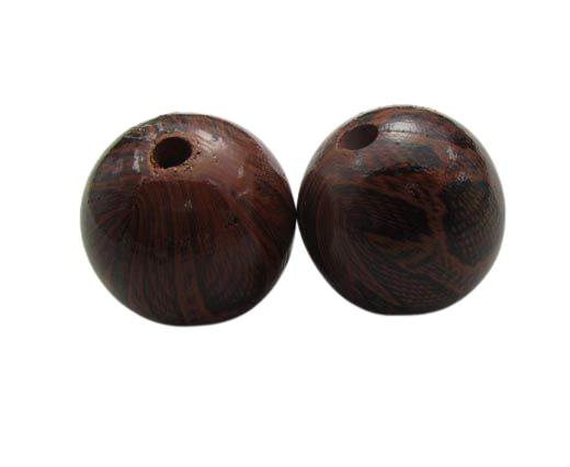 Snake Wooden Beads NSSB-09