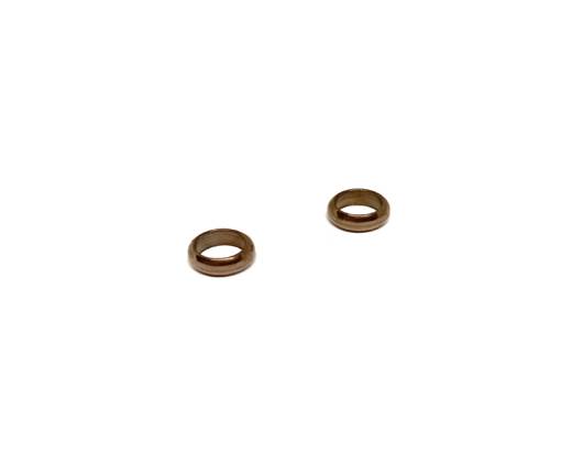 Stainless steel part for round leather SSP-179-5MM Rose Gold