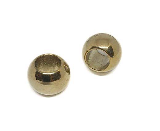 Stainless steel part for leather SSP-197 -10mm Gold