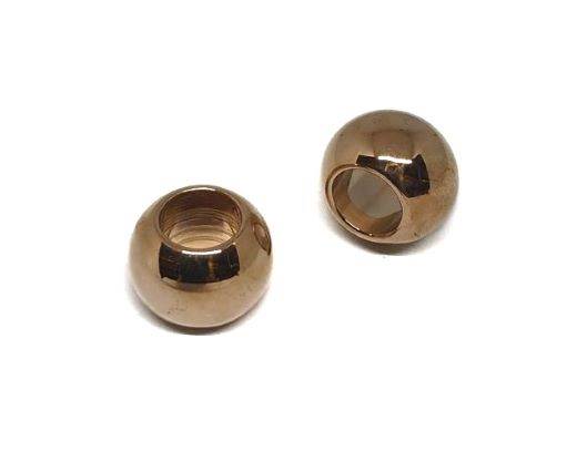 Stainless steel part for leather SSP-197 -10mm Rose Gold