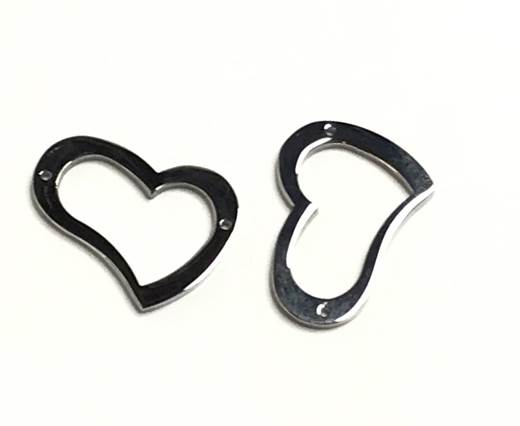 Stainless steel charm SSP-338-20*26mm-steel