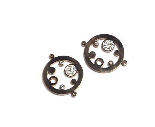 Stainless steel charm SSP-343-25mm