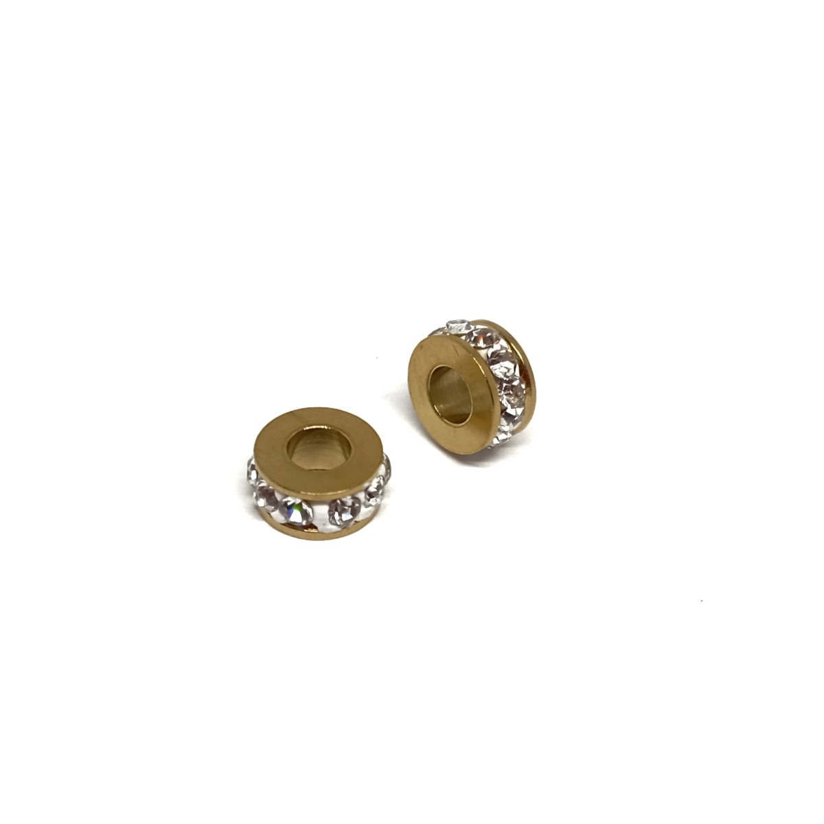 Stainless steel part for round leather SSP-360-4mm-Gold