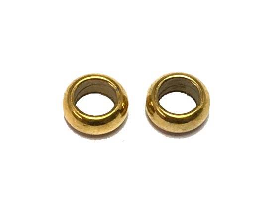 Stainless steel part for leather SSP-588-5.5MM-Gold