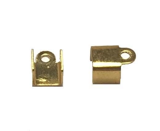 Stainless steel part for leather SSP-603 gold