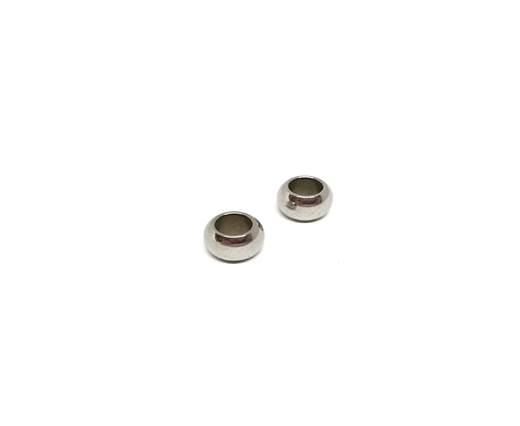 Stainless steel part for round leather SSP-61-6.5MM Steel
