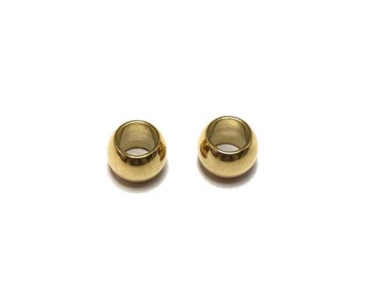 Stainless steel part for leather SSP-61 - 7mm GOLD