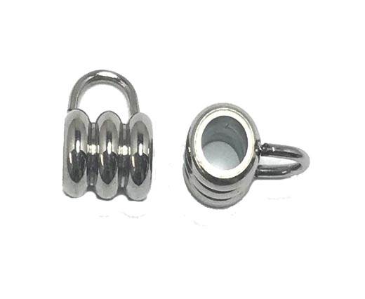 Stainless steel part for round leather SSP-636-4mm
