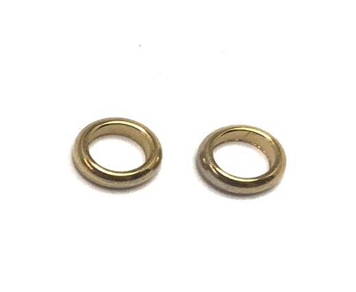 Stainless steel part for leather SSP-69-6mm-Gold
